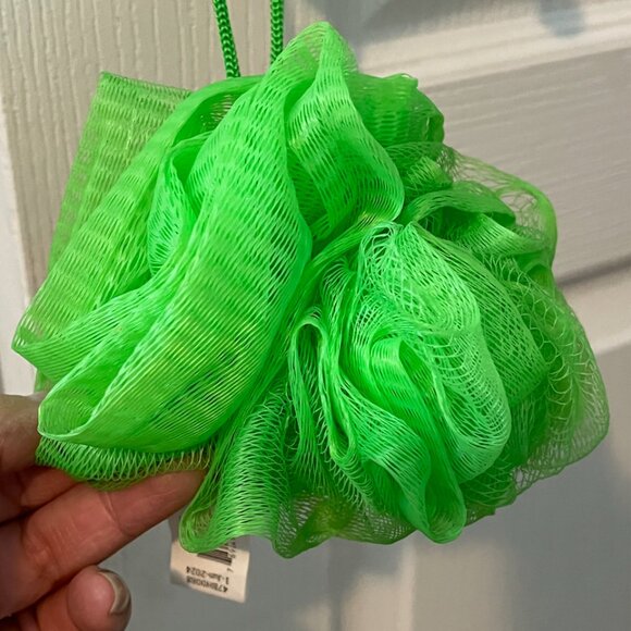 🎃 Scary Cute Pumpkin Halloween Loofah – Green Mesh – New with Tags - Picture 4 of 7